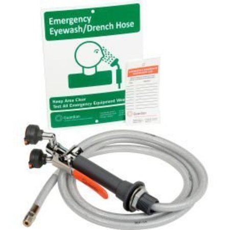 GUARDIAN EQUIPMENT Guardian Equipment Eye Wash/Drench Hose Unit Deck Mounted, G5022 G 5022